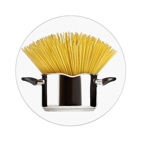 Skleněná podložka pod hrnec Wenko Spaghetti