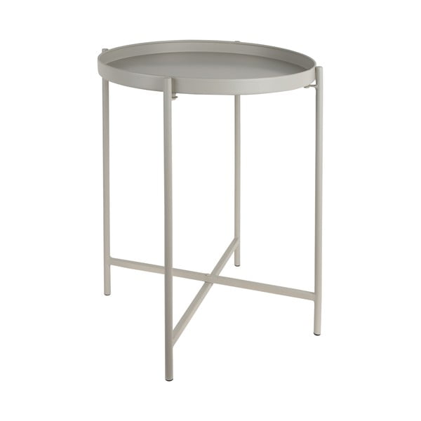 Tavolino rotondo in metallo ø 40 cm Meseta  – Leitmotiv