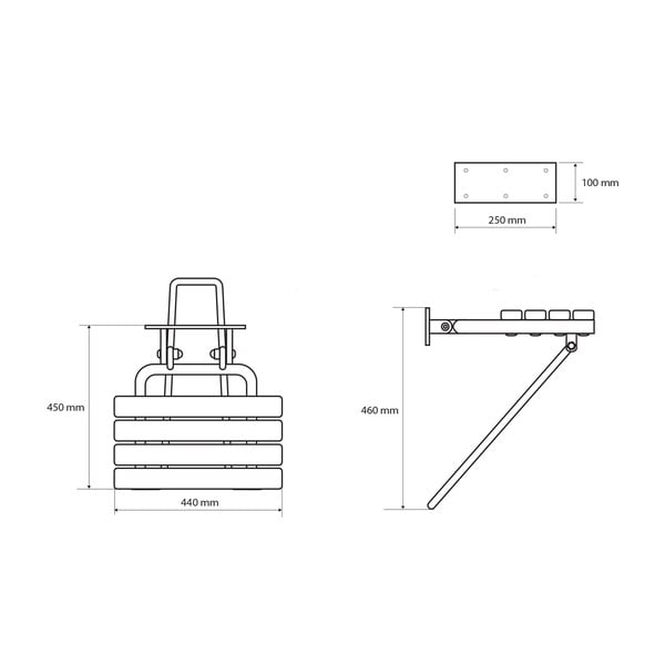 Sedile da bagno Handicap - Sapho-image-3