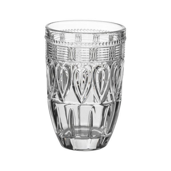Sklenice na vodu Unimasa Heart, 345 ml