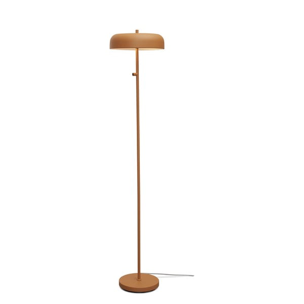 Lampada da terra arancione con paralume in metallo (altezza 145,5 cm) Porto - it's about RoMi