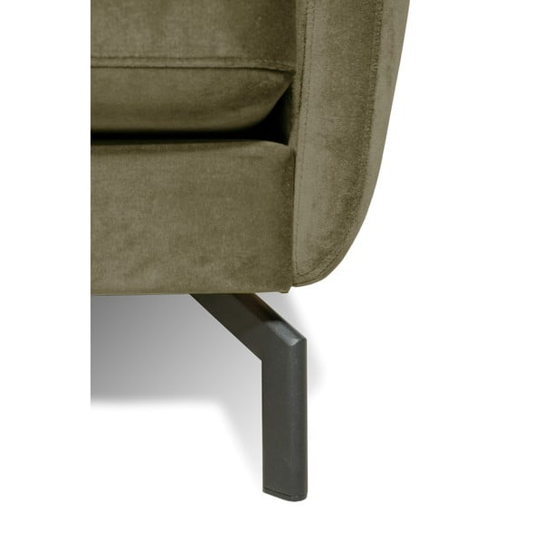 Divano angolare in velluto verde (angolo sinistro) Magic - Scandic-image-4