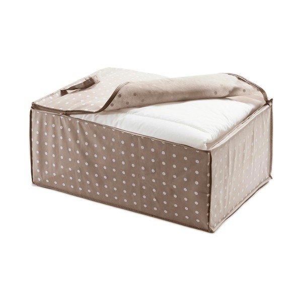 Borsa portaoggetti beige Dots, 50 x 70 cm Rivoli - Compactor-image-2