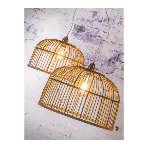 Lampada a sospensione in bambù Borneo - Good&Mojo-image-4