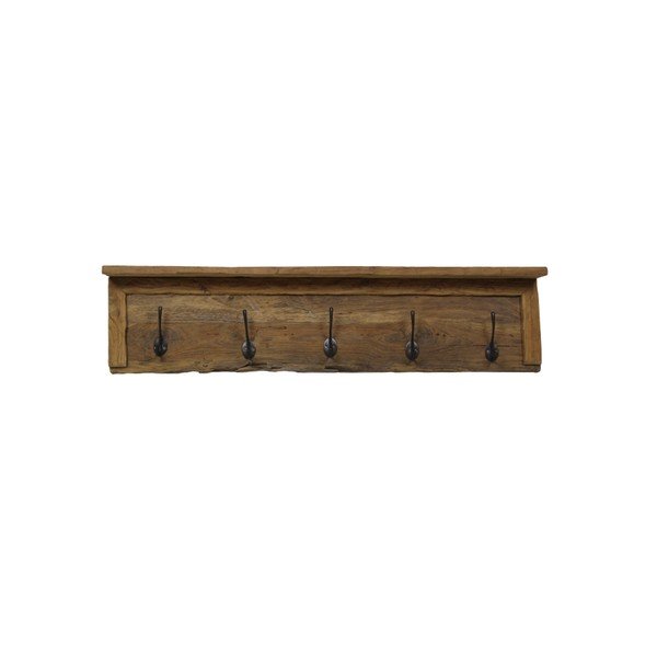 Appendiabiti da parete in legno di teak - HSM collection-image-1
