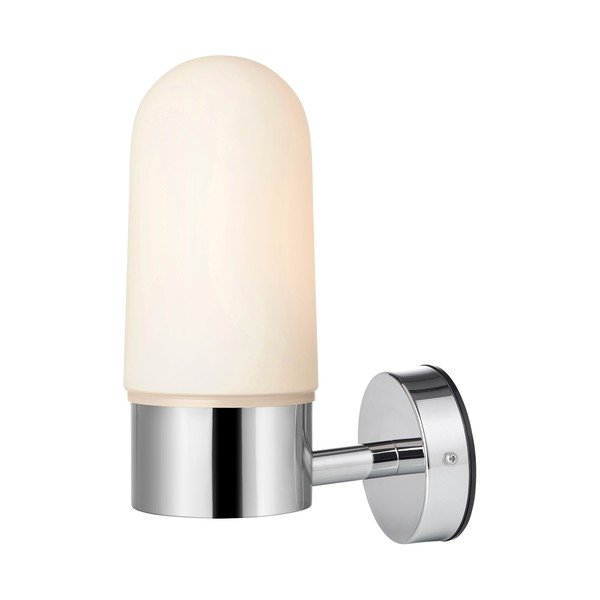 Lampada da parete Zen Wall Cromo Bianco - Markslöjd