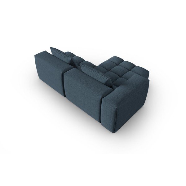 Divano angolare blu scuro (con penisola a sinistra/con chaise lounge) Verona – Cosmopolitan Design-image-4