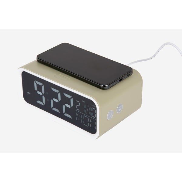 Sveglia digitale con ricarica wireless Chunky LED – Karlsson-image-3