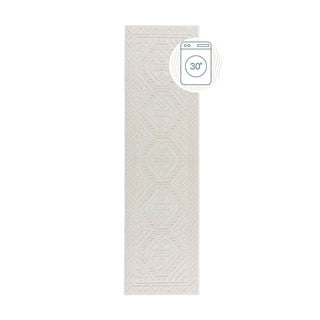 Runner in ciniglia lavabile color crema 60x240 cm Jaipur - Flair Rugs