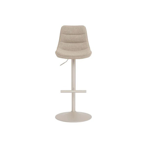 Set di sbagelli da bar beige imbottito con altezza regolabile/girevoli 2 pz (altezza della seduta 65 cm) Adisa – Actona-image-2