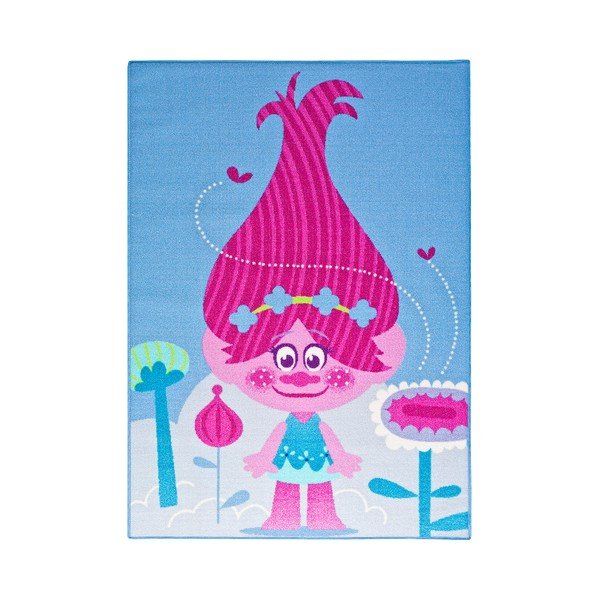 Tappeto per bambini Trolls Queen, 95 x 133 cm - Universal-image-1