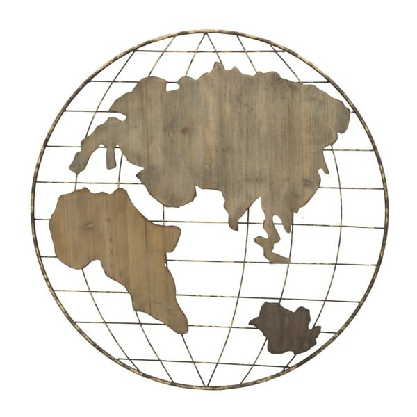 Decorazione da parete Globe Map, ⌀ 88 cm - Mauro Ferretti
