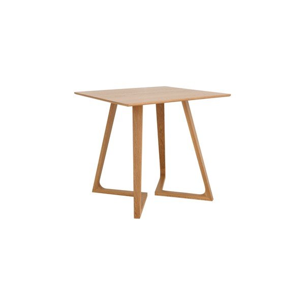 Tavolo da pranzo in rovere massiccio 75x80 cm Gradie – Ellos Home