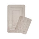 Set di tappetini per il bagno marrone chiaro 2 pz 50x80 cm Cerceve – Foutastic