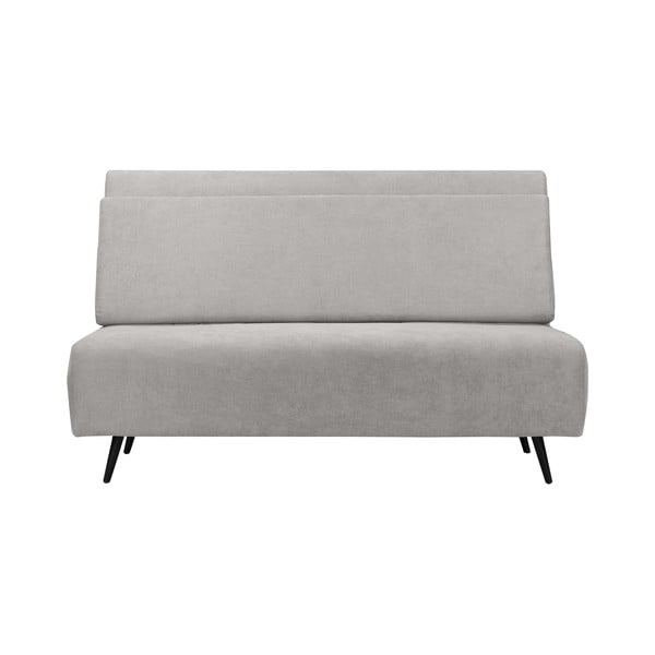 Divano letto grigio chiaro 87 cm Mallory - Støraa