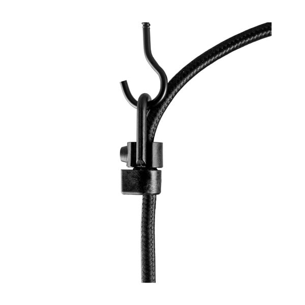 Lampada a sospensione nera con paralume in metallo ø 4 cm Uno - Sotto Luce-image-4