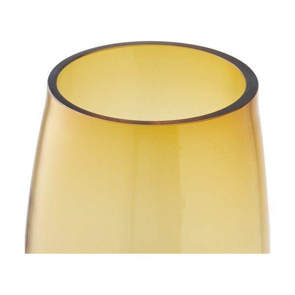 Vaso arancione in vetro (altezza totale 32 cm) – House Nordic-image-4
