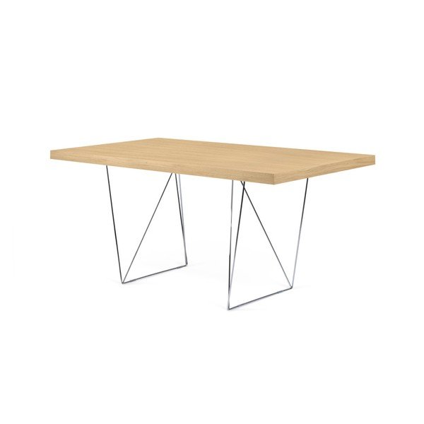 Tavolo marrone chiaro, lunghezza 180 cm Multi - TemaHome-image-1