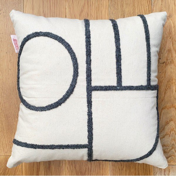 Set di 2 federe in cotone , 43 x 43 cm Mithra - Joynodes-image-1