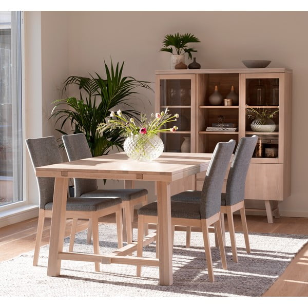 Tavolo da pranzo in rovere laccato opaco 170 x 95 cm Brooklyn - Rowico-image-2