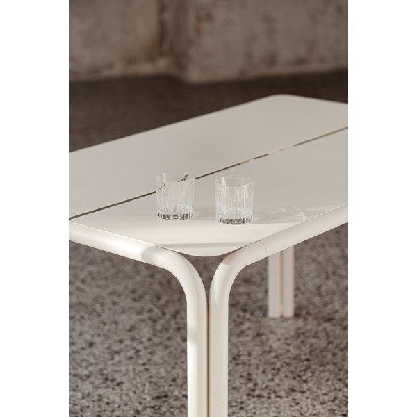 Tavolo da pranzo da giardino in metallo 84x135 cm Nokk – noo.ma-image-4