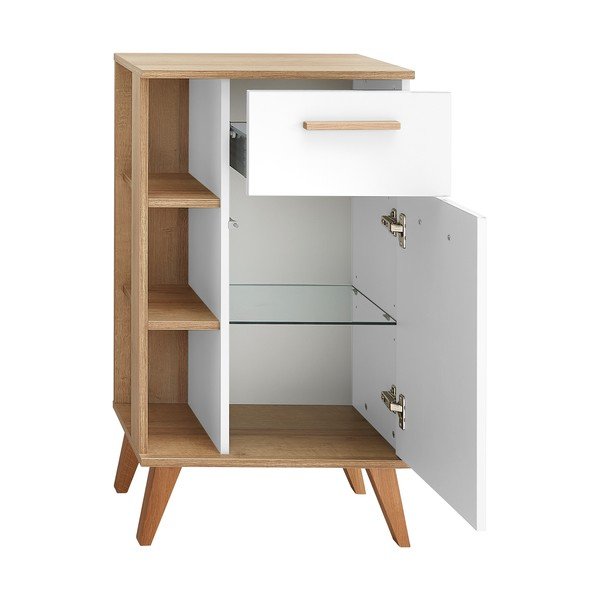 Mobile bagno basso bianco 51x90 cm Set 923 - Pelipal-image-3
