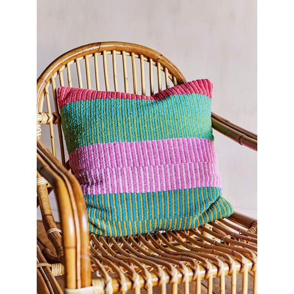 Cuscino decorativo in misto cotone 45x45 cm Isnel – Bloomingville-image-1