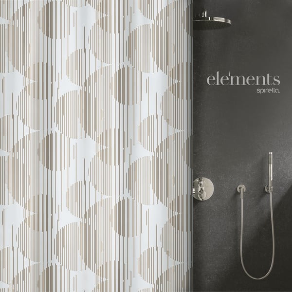 Tenda per doccia 180x200 cm Raio – Spirella-image-1