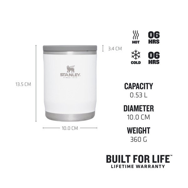 Bílá termoska 530 ml Adventure To-Go – Stanley-image-4