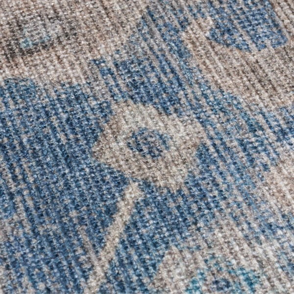 Tappeto blu lavabile 190x290 cm Orelia Global – Flair Rugs-image-3