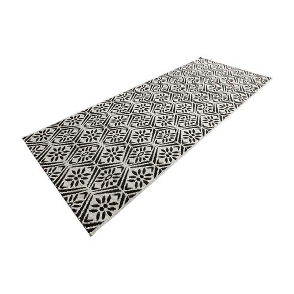 Runner in bianco e nero , 80 x 200 cm Soho - Zala Living-image-2