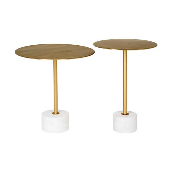 Tavolo rotondo in metallo ø 41 cm Lecco - House Nordic-image-2