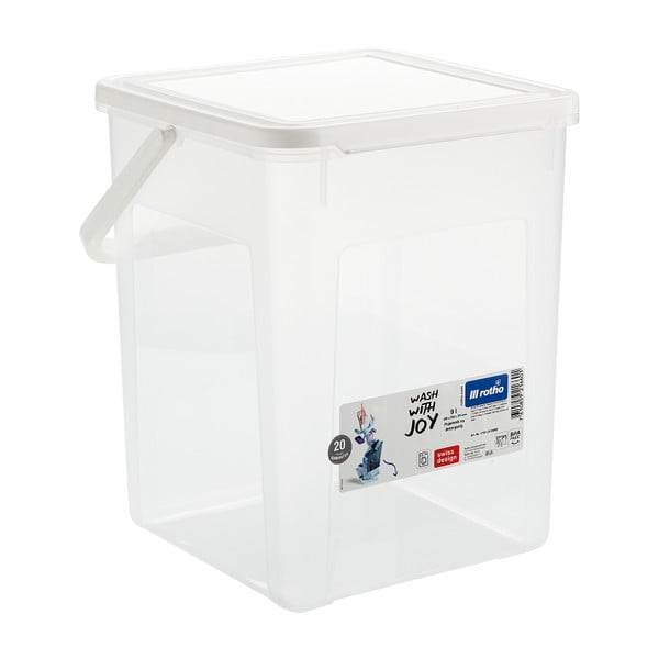 Plastový úložný box s víkem – Rotho-image-4