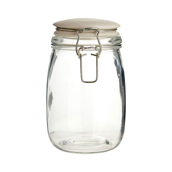 Set di 3 barattoli in cestino, 1000 ml Country Cottage - Premier Housewares-image-1