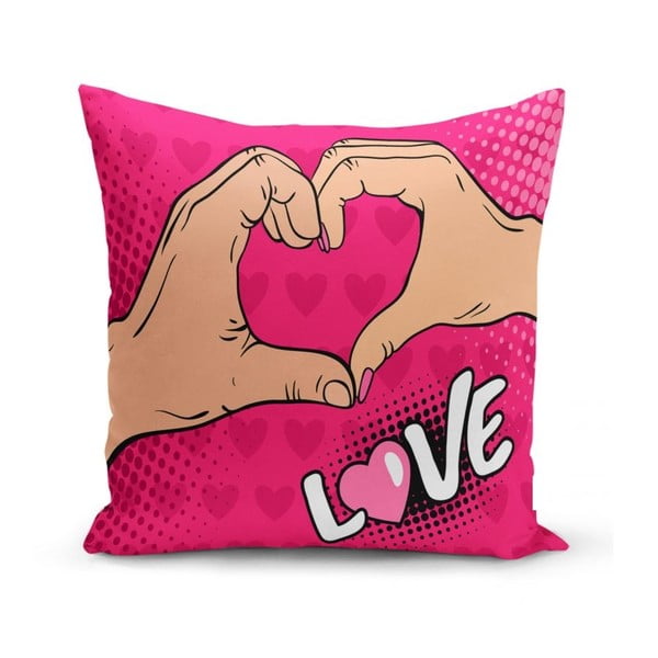 Federa Love Hands, 45 x 45 cm - Minimalist Cushion Covers