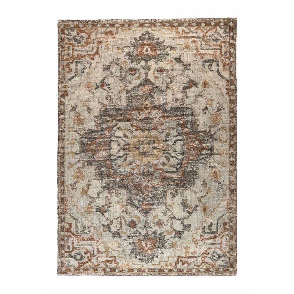 Tappeto beige in misto lana 160x230 cm Amori – Dutchbone | Tappeti