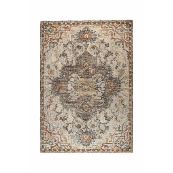 Tappeto beige in misto lana 160x230 cm Amori – Dutchbone