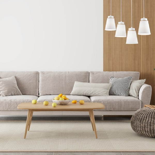 Apparecchio a sospensione bianco Augustino - LAMKUR-image-3