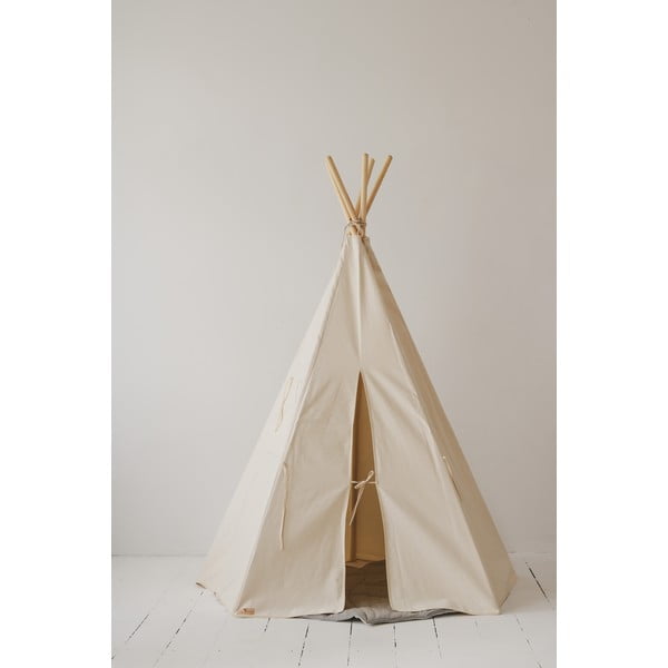 Tenda teepee per bambini Beige - Moi Mili-image-2