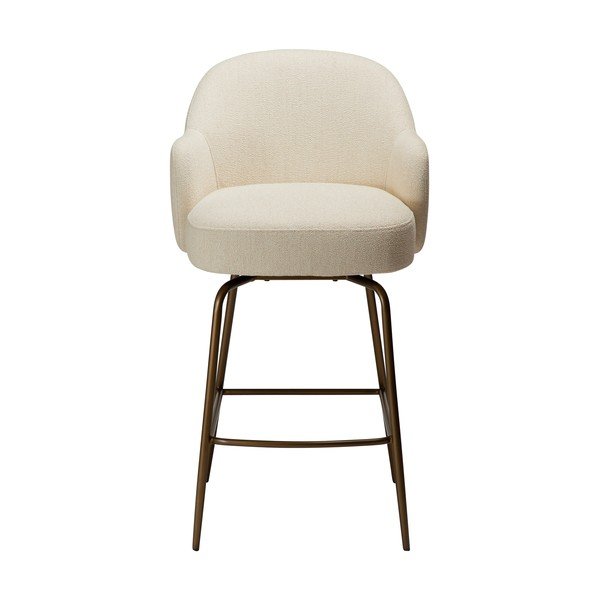 Sgabello da bar beige girevole (altezza della seduta 70 cm) Bae – DAN-FORM Denmark-image-2
