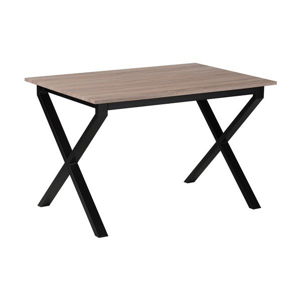 Tavolo da pranzo con piano effetto rovere 80x120 cm Ipswich – Støraa