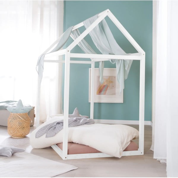 Box letto bianco 70x140 cm Montessori - Roba-image-1