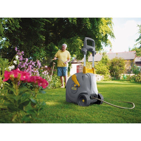 Carrello da irrigazione compatto con tubo da 40 m - HOZELOCK-image-1