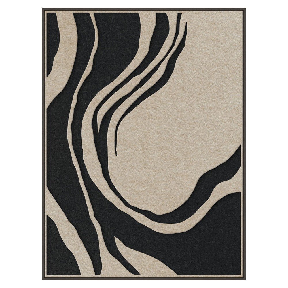 Dipinto in 3D con cornice inclusa/fonoassorbente 90x120 cm Sacred Silence 2 – Malerifabrikken | Quadri