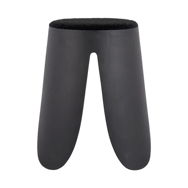 Sgabello in plastica nera Savor - Leitmotiv-image-2