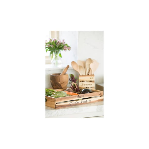 Tagliere in legno di acacia , 35 x 20 cm Baroque - T&G Woodware-image-2