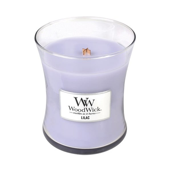 Candela profumata al lillà, 55 ore di combustione Lilac - WoodWick
