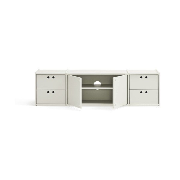 Mobile TV color crema 157x42x40 cm Wally – Teulat-image-2