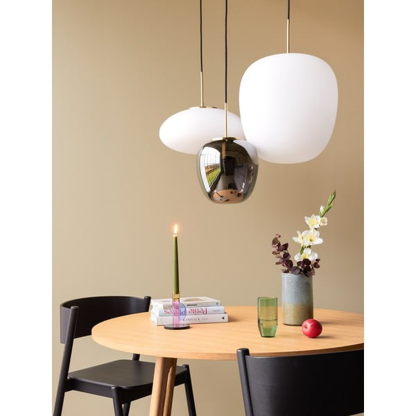 Tavolo da pranzo rotondo in rovere naturale ø 115 cm Ground - Hübsch-image-2