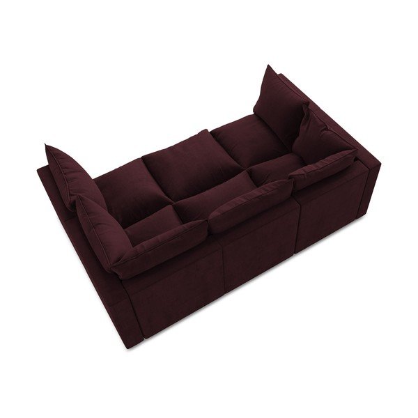 Divano burgundy 255 cm Manao – Makamii-image-3